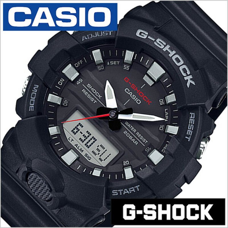 楽天腕時計を探すならウォッチラボカシオ 腕時計 Gショック CASIO 時計 G-SHOCK メンズ ブラック GA-800-1AJF 正規品 防災 耐久 防水 ペアウォッチ おそろい カップル Gショック ラバー カジュアル アウトドア スポーティ ラウンド タフ トレンド カレンダー 冬 プレゼント