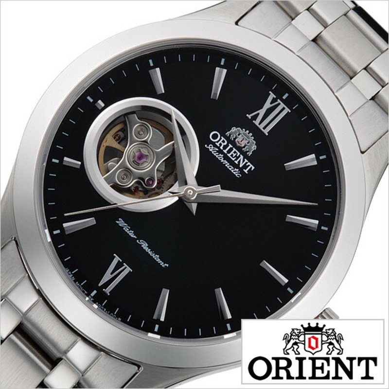 オリエント 腕時計 スタンダード セミスケルトン ORIENT 時計 STANDARD SEMI SKELETON メンズ ブラック RN-AG0001B 正規品 日本製 機械式 信頼 シースルー スケルトン クラシカル シンプル ビジネス スーツ トラッド 正装 オフィス カレンダー 冬 新社会人 プレゼント 旅行