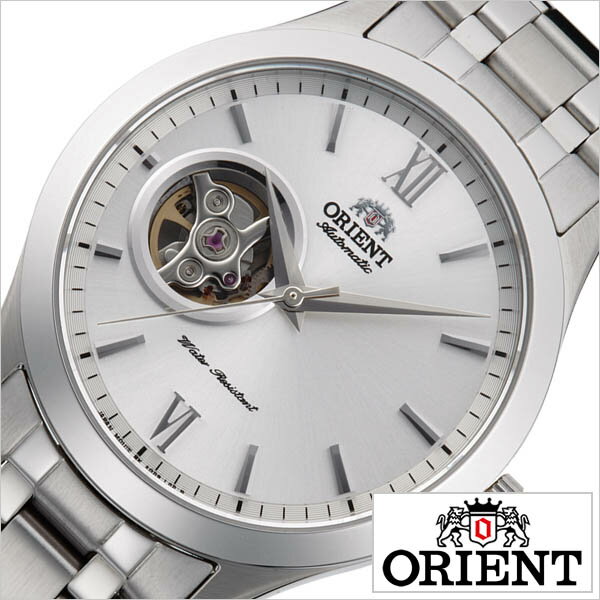 オリエント 腕時計 スタンダード セミスケルトン ORIENT 時計 STANDARD SEMI SKELETON メンズ ホワイト RN-AG0002S 正規品 日本製 機械式 信頼 シースルー スケルトン クラシカル シンプル ビジネス スーツ トラッド 正装 オフィス カレンダー 冬 新社会人 プレゼント 旅行