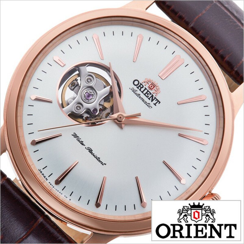 オリエント 腕時計 クラシック セミスケルトン ORIENT 時計 CLASSIC SEMI SKELETON メンズ ホワイト RN-AG0004S 正規品 日本製 機械式 信頼 おすすめ シースルー スケルトン クラシカル シンプル トラッド ビジネス スーツ オフィス カレンダー 冬 新社会人 プレゼント 旅行