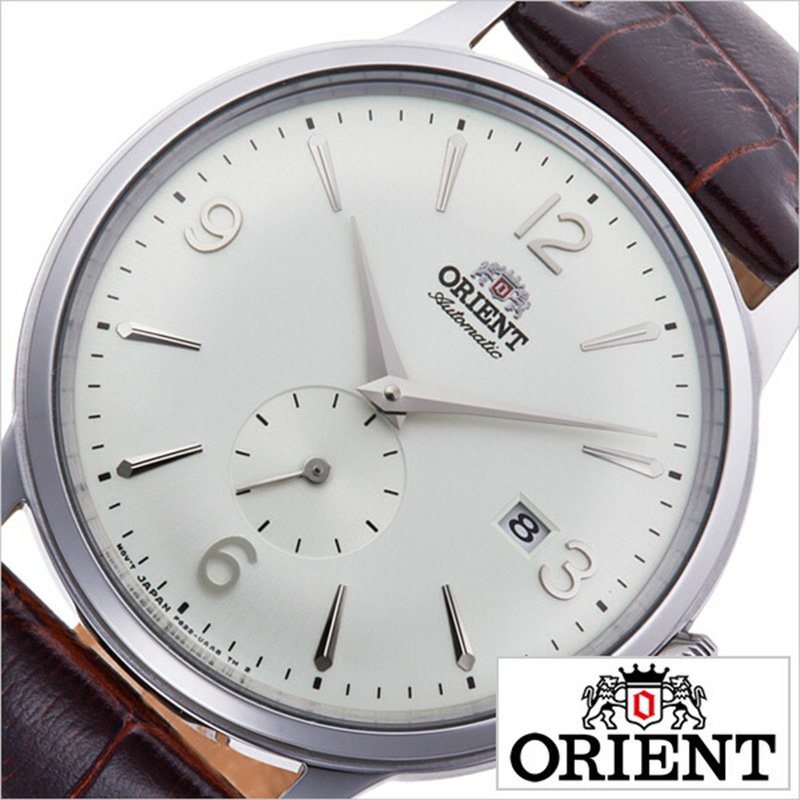 オリエント 腕時計 クラシック セミスケルトン ORIENT 時計 CLASSIC SEMI SKELETON メンズ ホワイト RN-AP0002S 正規品 日本製 機械式 信頼 おすすめ シースルー スケルトン クラシカル シンプル トラッド ビジネス スーツ オフィス カレンダー 冬 新社会人 プレゼント 旅行