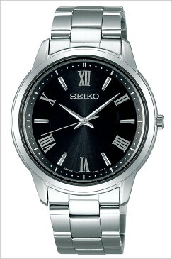 セイコー セイコーセレクション 腕時計 SEIKO SELECTION 時計 メンズ ブラック SBPL011[正規品 人気 ビジネス スーツ オフィスカジュアル ラウンド シンプル ステンレス ペア カップルコーデ おそろい シルバー プレゼント ギフト]