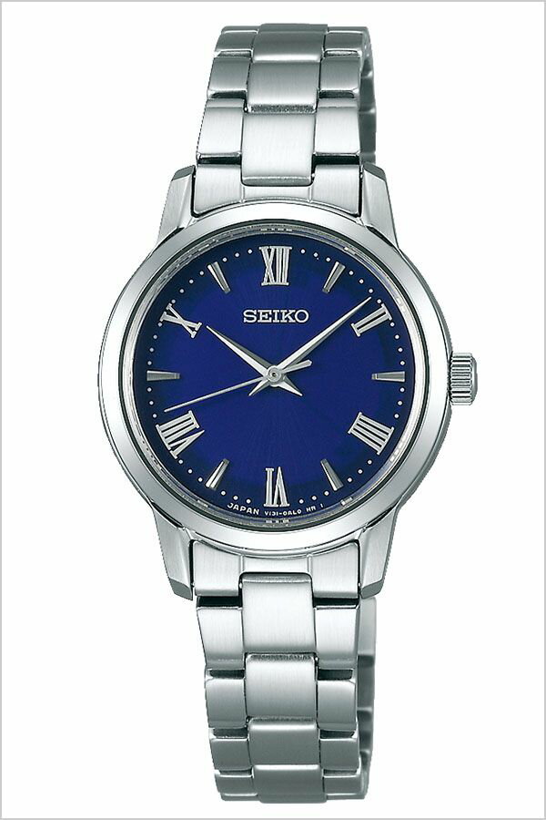 セイコー セイコーセレクション 腕時計 SEIKO SELECTION 時計 レディース ネイビー STPX049 正規品 人気 ビジネス スーツ オフィスカジュアル ラウンド シンプル ステンレス ペア カップルコーデ おそろい シルバー プレゼント ギフト 春 お祝い