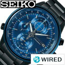 セイコー ワイアード 腕時計 SEIKO WIRED 時計 メンズ ネイビー AGAW450 正規品 ...