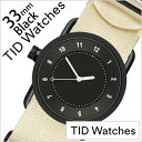 [当日出荷] ティッドウォッチ No.1 33mm 腕時計 TID Watches 時計 レディース ブラック TID01-BK33-NWH 正規品 人気 ブランド シンプル 個性的 デザイナーズ アート ファッション お洒落 ミニマル おしゃれ 北欧 ナイロン ペアウォッチ ギフト プレゼント 春 お祝い