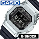 カシオ ジーショック 時計 CASIO G-SHOCK 時計 メンズ ブラック GMW-B5000-1JF 正規品 丈夫 ストリート ファッション 人気 Gショック ステンレス フルメタル ブランド 防水 スマートフォンリンク ファッション ブランド デジタル ソーラー ストップウォッチ 頑丈 入試 受験