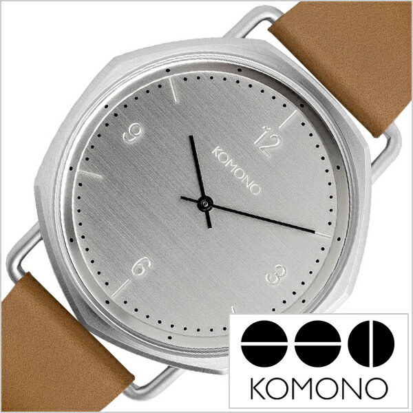 コモノ 時計 KOMONO 腕時計 オーソン メトロポリス ORSON METROPOLIS メンズ レディース シルバー KOM-W4154 正規品 …