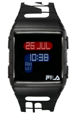 フィラ 時計 FILA 腕時計 FILASTYLE ユニセックス ブラック S-FL-38-105-006 ブランド おすすめ おしゃれ 90年代 ペア コーデ ウォッチ お揃い カジュアル ファッション かわいい キャンプ スポーツ キャンプ フェス クラブ デジタル 個性的 人気 プレゼント ギフト 春 入試