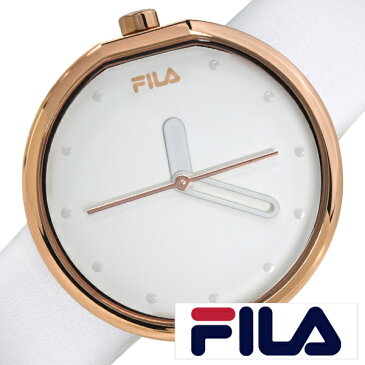 フィラ 時計 FILA 腕時計 FILASTYLE ユニセックス ホワイト S-FL-38-161-002 ブランド ゴールド おすすめ おしゃれ 90年代 ペア コーデ ウォッチ お揃い カジュアル シンプル ファッション かわいい ラウンド アナログ 個性的 人気 プレゼント ギフト 春 入試 受験 成人式