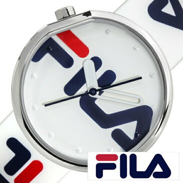 フィラ 時計 FILA 腕時計 FILASTYLE ユニセックス ホワイト S-FL-38-161-101 ブランド シルバー おすすめ おしゃれ 90年代 ペア コーデ ウォッチ お揃い カジュアル シンプル ファッション かわいい ラウンド アナログ 個性的 人気 冬 新社会人 プレゼント ギフト