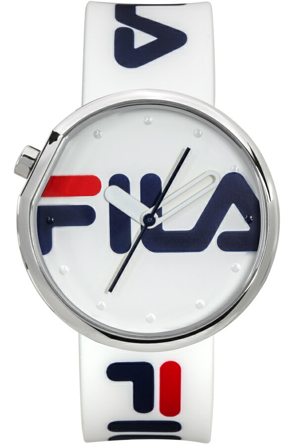 フィラ 時計 FILA 腕時計 FILASTYLE ユニセックス ホワイト S-FL-38-161-101 ブランド シルバー おすすめ おしゃれ 90年代 ペア コーデ ウォッチ お揃い カジュアル シンプル ファッション かわいい ラウンド アナログ 個性的 人気 冬 新社会人 プレゼント ギフト