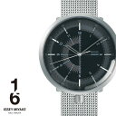 イッセイミヤケ 時計 ISSEY MIYAKE 腕時計 ワンシックス 2019 01 06 メンズ レディース ブラック NYAK002 デザイン シンプル 機械式 メカニカル 自動巻き 人気 アナログ ラウンド ファッション…