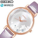 セイコー ワイアード 腕時計（レディース） セイコー ワイアードエフ 時計 SEIKO WIREDf 腕時計 レディース ホワイト AGEK448 人気 おしゃれ ファッション かわいい きれい 綺麗 クリスタル アクセサリー 就活 就職 お祝い バースデー 誕生日 お祝い プレゼント ギフト 父の日 観光 遠足 旅行