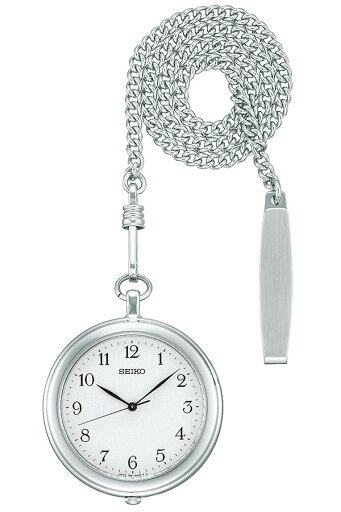 【通常価格→7,392円引】セイコー 懐中時計 ポケットウォッチ 時計 SEIKO メンズ レディース ホワイト SAPP007 懐中時計 ポケットウォッチ シルバー チェーン 母親 お母さん 父親 お父さん お祝い 誕生日 春 お祝い 母の日 プレゼント ギフト 観光 遠足 旅行
