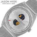 ジェイソンハイド 時計 JASON HYDE 腕時計 ルナティコ LUNATICO メンズ シルバー JH41005 人気 ブランド おすすめ レトロ ビンテー...