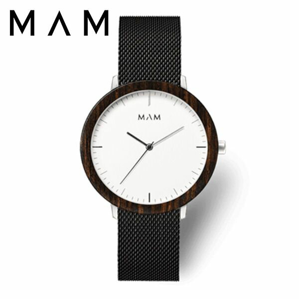 マム ウッドウォッチ 時計 MAM 腕時計 フェラ FERRA メンズ レディース ホワイト MAM688 人気 ブランド 木製 おしゃ…