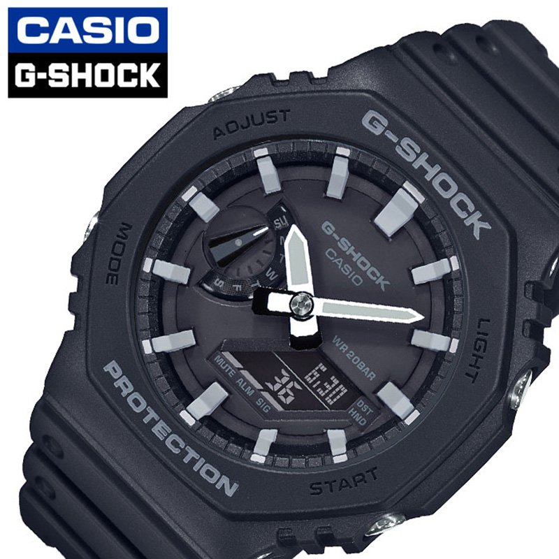 カシオ Gショック 時計 CASIO G-SHOCK ジーショック 腕時計 メンズ ブラック GA-2100-1AJF 人気 定番 ブランド 防水 ファッション おしゃれ アウトドア スポーツ Gショック アナログ デジタル …