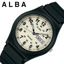 セイコー アルバ 時計 SEIKO ALBA 腕時計 メンズ ベージュ AQPJ405 おすすめ ブランド 防水 軽量 カレンダー 仕事 ビジネス 営業 小学生 中学生 塾 部活 テスト 試験 入試 合格 入学 卒業 祝い 記念 入試 受験 成人式 新社会人 プレゼント ギフト バレンタイン その1