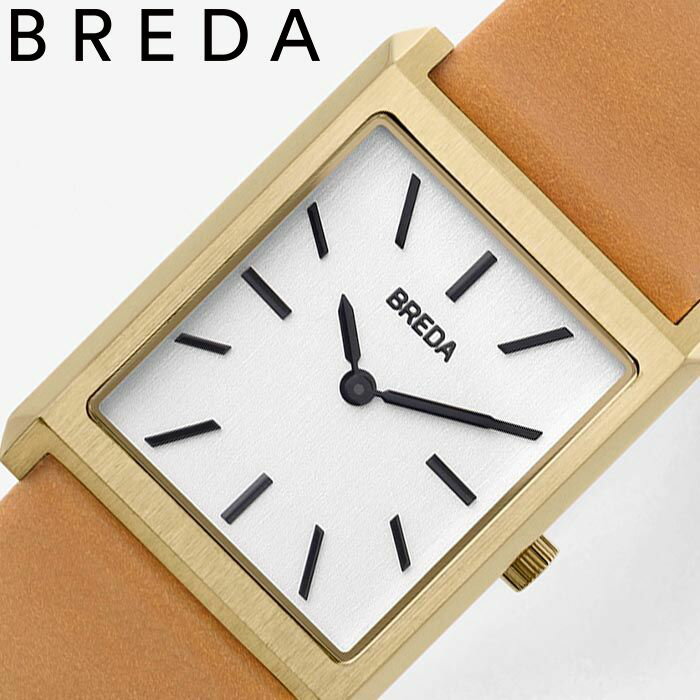 ブレダ 時計 BREDA 腕時計 ヴァージル VIRGIL レディース 女性用 ホワイト BREDA-1736A 人気 おすすめ ブランド 大人 レザー 革 ベルト スクエア 四角 小ぶり 小さい 小さめ 小型 ミニ シンプル ヴィンテージ レトロ かわいい オシャレ スーツ 仕事 冬 父の日 観光 遠足 旅行