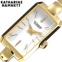 [当日出荷] キャサリンハムネット 時計 KATHARINE HAMNETT 腕時計 レクタングル RECTANGLE レディース ホワイト KH88H8-B04 人気 ブランド 日本製 JAPAN オシャレ ファッションアクセサリー ジュエリー アクセ かわいい 可愛い 上品 シンプル スーツ プレゼント ギフト