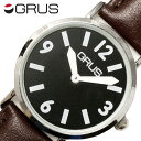 グルス 見やすい 大きい目盛り 時計 GRUS ロービジョンウォッチ 腕時計 メンズ レディース ブラック GRS007-03 人気 ブランド おすすめ フォー...