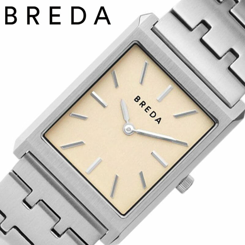 ブレダ 時計 BREDA 腕時計 ヴァージル VIRGIL レディース ベージュ BREDA-1740A 人気 ブランド 四角 スクエア シンプル おしゃれ かわいい レトロ ヴィンテージ ファッション 大人 小さめ 小ぶり 華奢 小型 ミニ 仕事 記念日 誕生日 バースデー 冬 新社会人 プレゼント 旅行