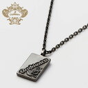 【最大5000円OFF&全品ポイントUP!】 オロビアンコ ネックレス Orobianco アクセサリー メンズ レディース OREN031B 人気 おすすめ ブランド 大人 かっこいい かわいい セクシー 高級感普段使い ショート SV925 銀 スターリングシルバー ドッグタグ プレート