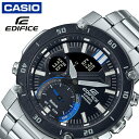 カシオ スマートウォッチ エディフィス スマートフォンリンク 腕時計 CASIO 時計 EDIFICE メンズ ブラック ECB-20YDB-1AJF 人気 ブランド おすすめ ブルー 黒 銀 防水 モバイルリンク Bluetooth ブルートゥース 携帯 アプリ 海外 出張 誕生日 冬 新社会人 プレゼント