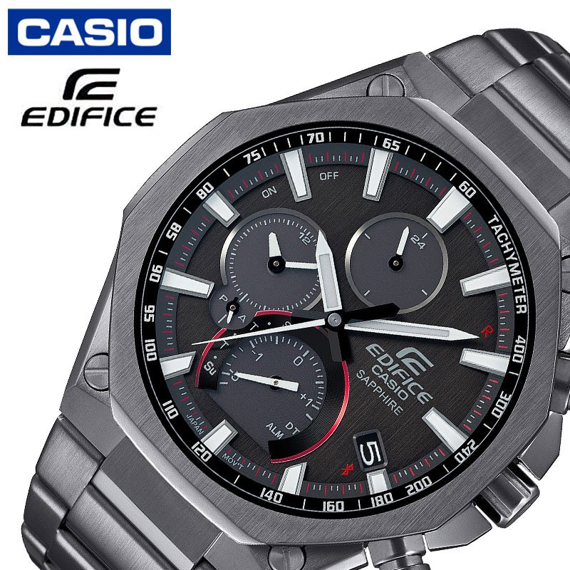 ロイド 腕時計（メンズ） カシオ エディフィス ソーラー 時計 CASIO EDIFICE 腕時計 メンズ ブラック EQB-1100YDC-1AJF 人気 ブランド おすすめ おしゃれ かっこいい メタル 防水 スポーツ アウトドア モバイルリンク Bluetooth 連携 スマホ iPhone アンドロイド ファッション 冬 観光 遠足 旅行