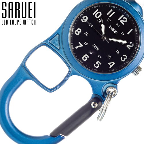 サルエイ 腕時計 カラビナ キーホルダー Saruei 時計 メンズ レディース Sr 013nv 人気 ブランド おすすめ おしゃれ 人気 アウトドア 自然 キャンプ 登山 リュックサック バックパック 旅行 トレッキング ハイキング デザイン スタイリッシュ 誕生日 プレゼント 冬 日本