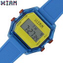 【15日までポイント最大22倍×5000円オフ!】I am the watch 腕時計 アイアムザウォッチ 時計 ユニセックスイエロー、ブルーケース KIT540 人気 ブランド おしゃれ ファッション カジュアル デジタル レトロ デジタル カラフル かわいい 親子 ペア お揃い お揃コーデ 冬 観光