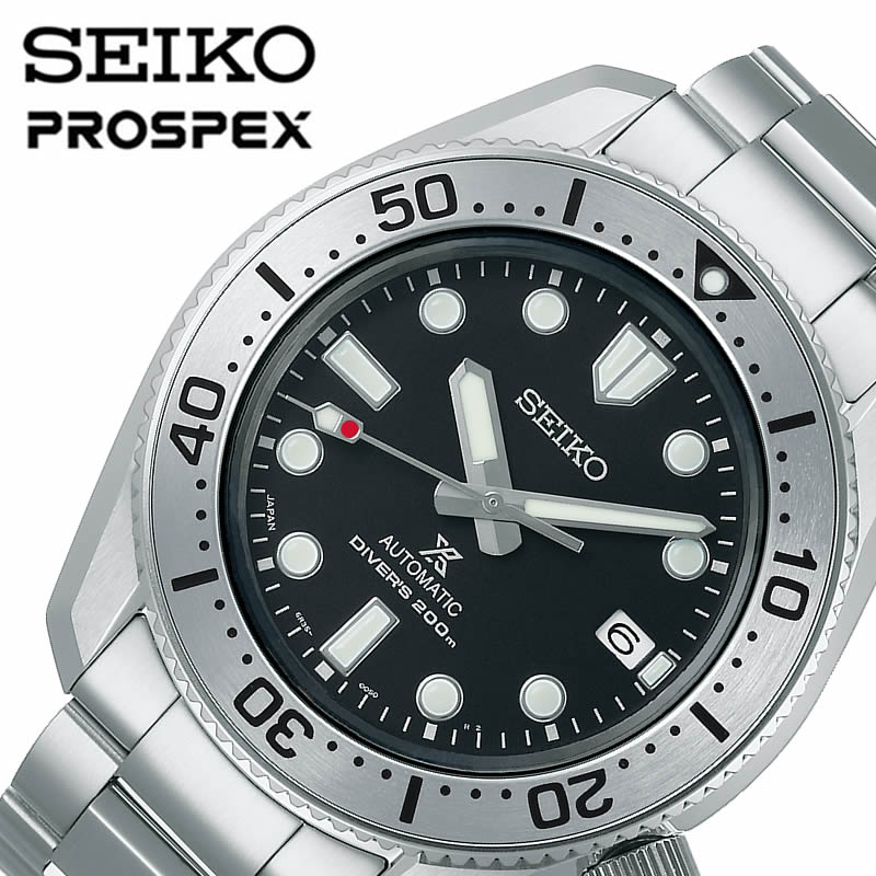 【国内正規品】 セイコー プロスペック ダイバースキューバ 自動巻き 時計 SEIKO PROSPEX DIVER SCUBA 1968 復刻 腕時計 防水 機械式 オートマチック メンズ ブラック SBDC125 人気 ファッショ…