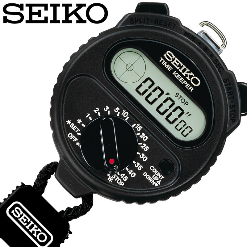 [当日出荷] セイコーストップウォッチ SEIKO ストップウォッチ セイコー ストップウオッチ タイムキーパー メンズ レディース デジタル スポーツ ランニング ウォーキング トレーニング 筋トレ ジム 陸上 リレー マラソン 運動会 体育祭 新社会人 プレゼント バレンタイン