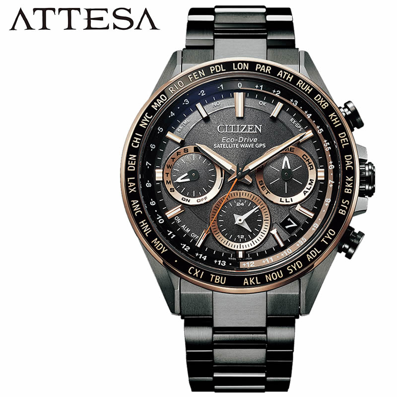  ӻ ƥå ɥ饤GPSȻ CITIZEN ATTESA  ֥å  CC4016-67E ...