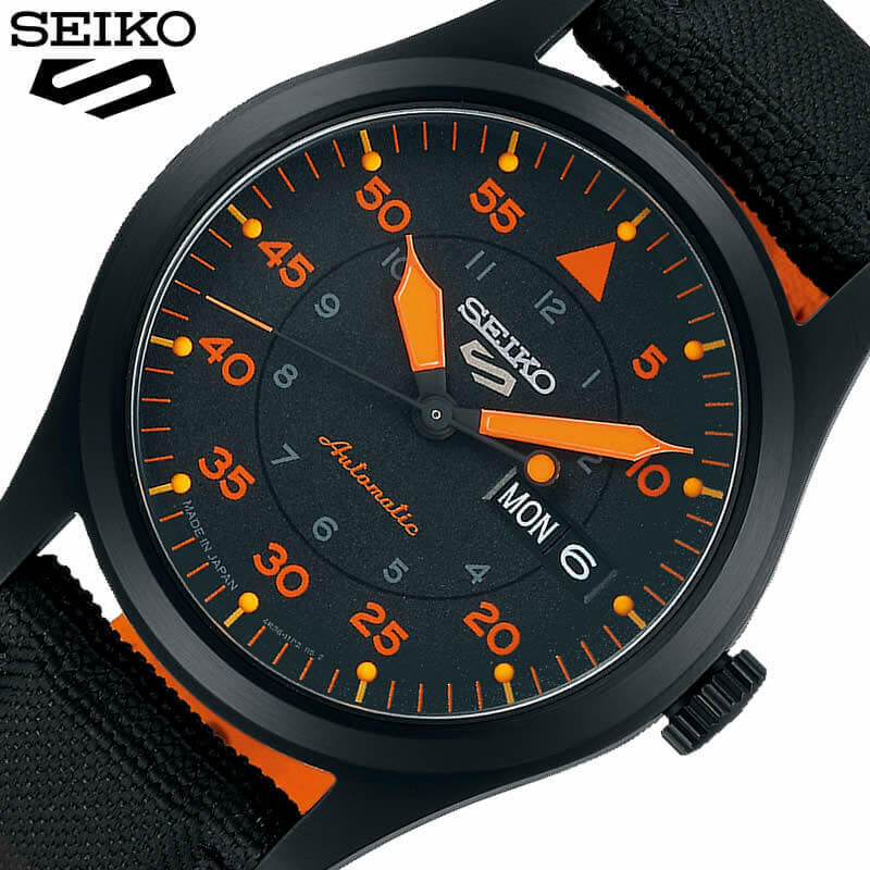 ファイブスポーツ セイコー 腕時計 ファイブスポーツ フリーガー ストリートスタイル SEIKO 5 SPORTS Military FLIEGER Street Style メンズ ブラック 時計 SBSA143 人気 おすすめ おしゃれ ブランド 新社会人 母の日 プレゼント ギフト 父の日 観光 遠足 旅行