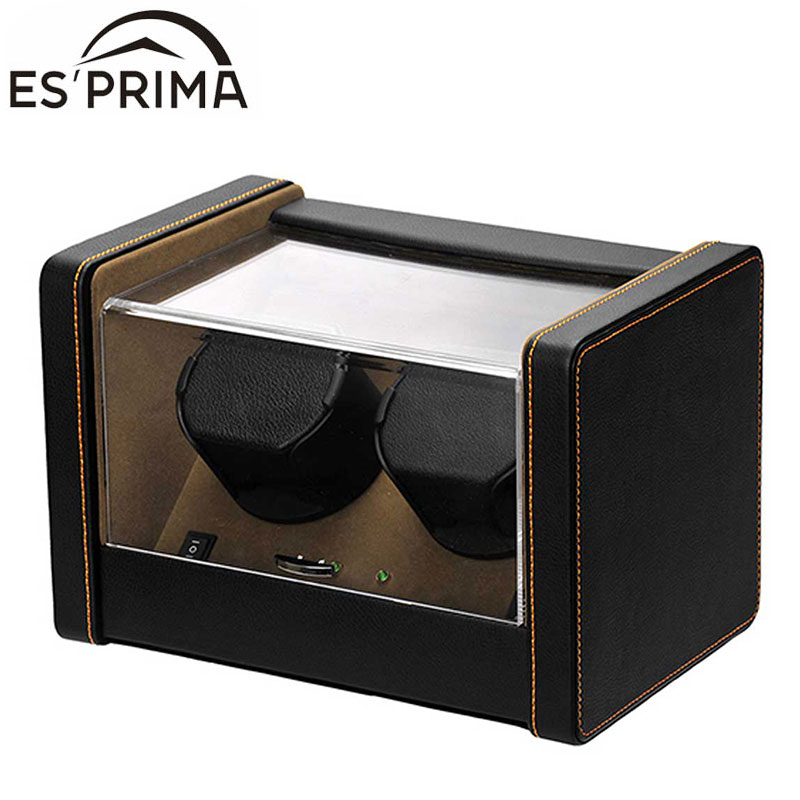 エスプリマ ワインディングマシーン Esprima メンズ ワインダー ウォッチワインダー 2本 収納 自動巻き上げ機 自動巻き 腕時計 時計 SP2183022BK 人気 おすすめ おしゃれ ブランド 母の日 プレ…