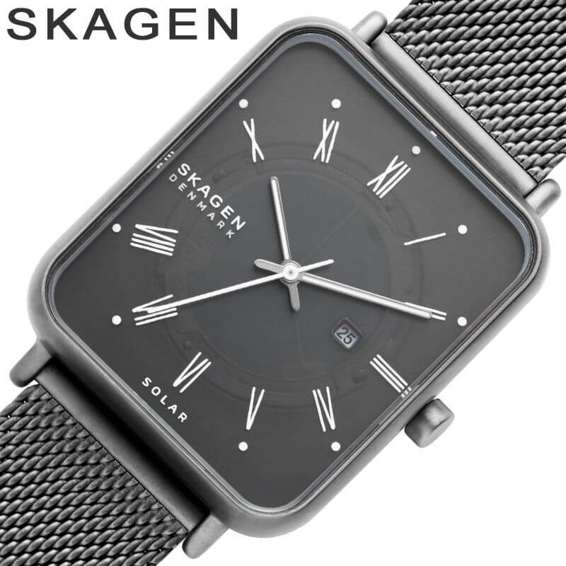  スカーゲン時計 スカーゲン 腕時計 ライル ソーラー SKAGEN RYLE SOLAR メンズ スカーゲン腕時計 グレー シルバー 時計 ソーラー SKW6757 北欧 シンプル 薄型 話題 人気 おすすめ おしゃれ ブランド 母の日 プレゼント ギフト 観光 遠足 旅行