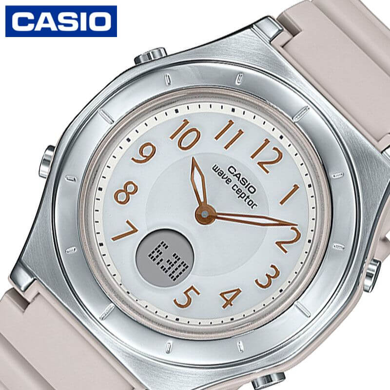 カシオ 電波 ソーラー 腕時計 CASIO 時計 ウェーブセプター wave ceptor 女性 向け レディース クォーツ LWA-M145-4AJF かわいい 華奢 小ぶり 小さめ 人気 おすすめ おしゃれ ブランド 記念日 誕生日 母の日 プレゼント ギフト 観光 遠足 旅行