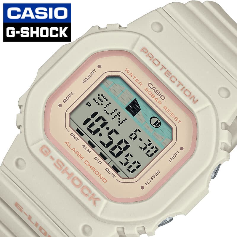 カシオ[CASIO]1974年、機械式からクオーツ式へと切り替わる技術変革期に時計事業へ進出。1983年、カシオ計算機より「壊れない腕時計」としてG-SHOCK誕生。外殻から独立した内部機構とポリウレタン製の衝撃吸収材等によりアイスホッケー...