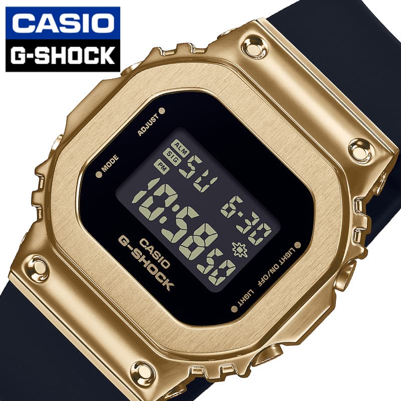 楽天腕時計を探すならウォッチラボカシオ 腕時計 Gショック ゴールド×ブラック CASIO G-SHOCK METAL COVERED メンズ ブラック ゴールド 時計 ゴールド ブラック ボクシング GM-S5600GB-1JF 人気 おすすめ おしゃれ ブランド プレゼント ギフト 防水 頑丈 アウトドア キャンプ フェス 夏フェス 観光 遠足 旅行