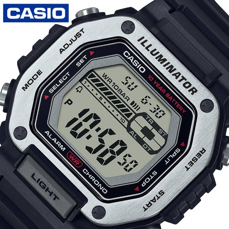 カシオ 腕時計 スタンダード カシオコレクション CASIO STANDARD メンズ 液晶 ブラック 時計 シンプル デジタル アウトドア MWD-110H-1AJF 人気 おすすめ おしゃれ ブランド プレゼント ギフト 防水 頑丈 アウトドア キャンプ フェス 夏フェス 観光のサムネイル