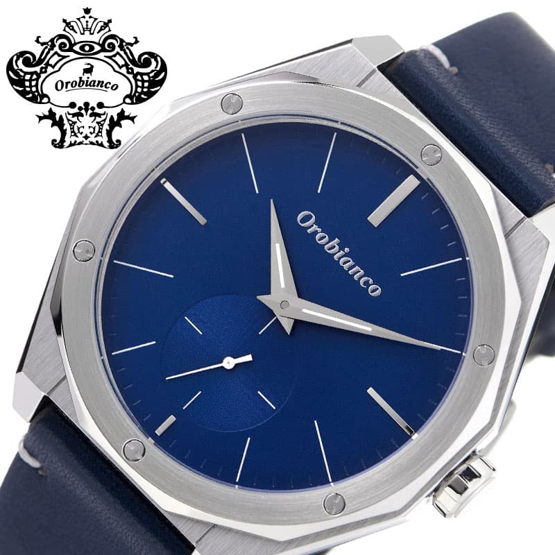 オロビアンコ 腕時計 パルマノヴァ Orobianco Palmanova メンズ グレージュ ブラック 時計 オロビ アンティーク 大人カジュアル スーツ レザー レトロ デザイン 本格 センス こだわり 贈り物 彼氏 旦那 夫 上品 OR003-5 人気 おすすめ おしゃれ ブランド