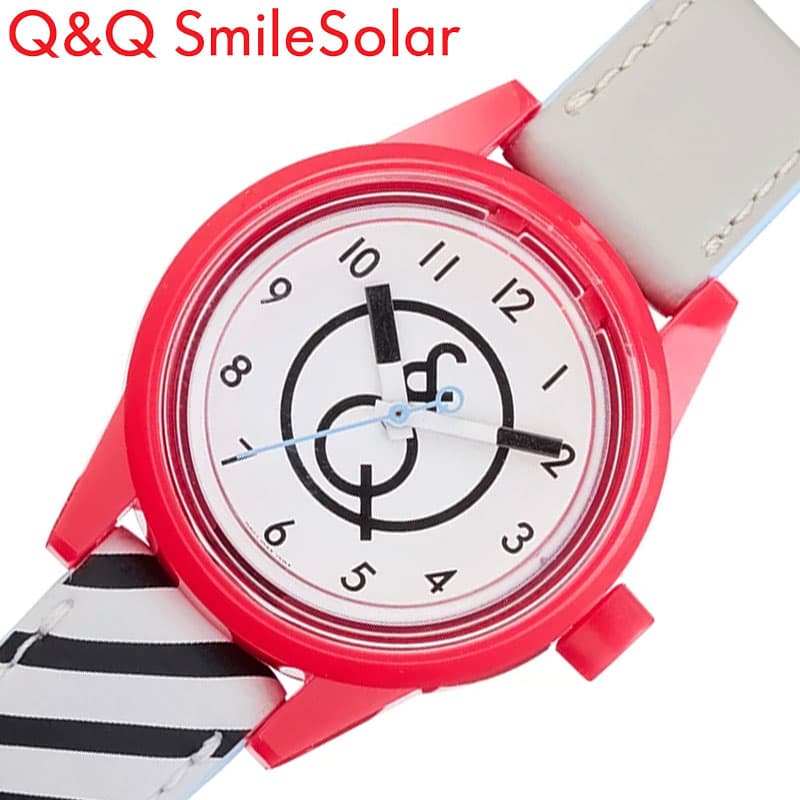 楽天腕時計を探すならウォッチラボシチズン 腕時計 正規品 Q&Q 時計 ミニシリーズ SmileSolar mini Series ホワイト ベージュ CITIZEN 軽い ソーラー 防水 Q＆Q スマイルソーラー Smile Solar 軽め ポップ 小さめ 子供 女の子 男の子 キッズ RP01J034 人気 おすすめ おしゃれ ブランド プレゼント ギフト