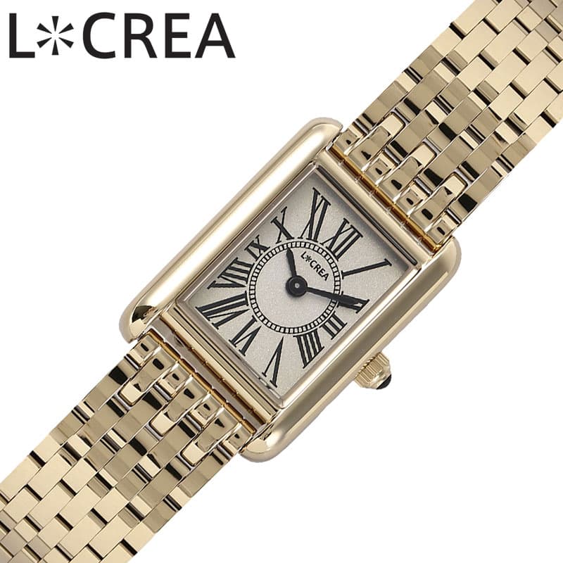 ルクレア 腕時計 パラッレーラ LCREA PARALLELA レディース ゴールド 時計 ソーラー パラレラ ビジネス 女性 ソーラー 電池交換不要 日本製 ...