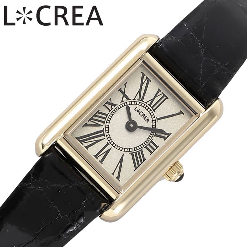 ルクレア 腕時計 パラッレーラ LCREA PARALLELA レディース ゴールド ブラック 時計 ソーラー パラレラ ビジネス 女性 ソーラー 電池交換不要...