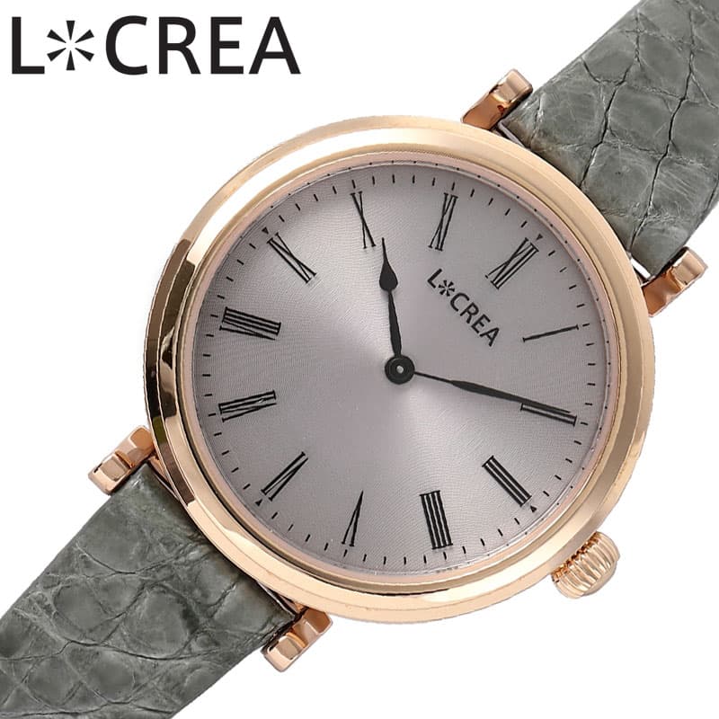 ルクレア 腕時計 アシエット LCREA ASSIETTE レディース ピンクゴールド グリーン 時計 ソーラー ビジネス 女性 ソーラー 電池交換不要 日本製...
