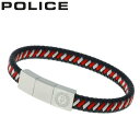 【最大5000円OFF&全品ポイントUP!】 ポリス アクセサリー POLICE ブレスレット ツイスト TWIST メンズ レッド ブラック 男性 誕生日 記念日 お祝い 贈り物 彼氏 夫 旦那 パパ 父 息子 ファッション かっこいい GB0034003 定番 人気 おすすめ おしゃれ ブランド
