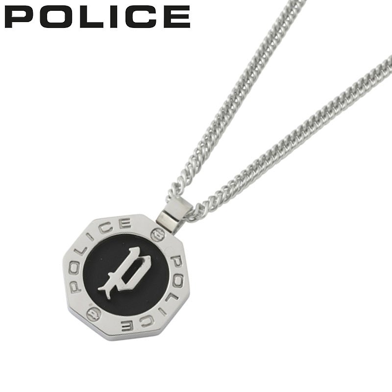 Rakuten - 【最大1,300円引き】【10％OFF】 ポリス アクセサリー POLICE ネックレス レインガ REINGA メンズ シルバー ブラック 男性 誕生日 記念日 お祝い 贈り物 彼氏 夫 旦那 パパ 父 息子 ファッション かっこいい GN2102508 定番 人気 おすすめ おしゃれ ブランド プレゼント