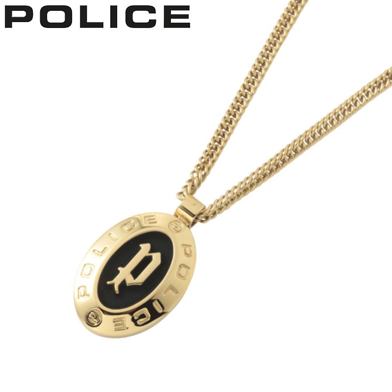 【40%OFF \5,720-円引】ポリス アクセサリー POLICE ネックレス フカ HUKA メンズ ゴールド ブラック 男性 誕生日 記念日 お祝い 贈り物 彼氏 夫 旦那 パパ 父 息子 ファッション かっこいい GN2102513 定番 人気 おすすめ おしゃれ ブランド プレゼント ギフト