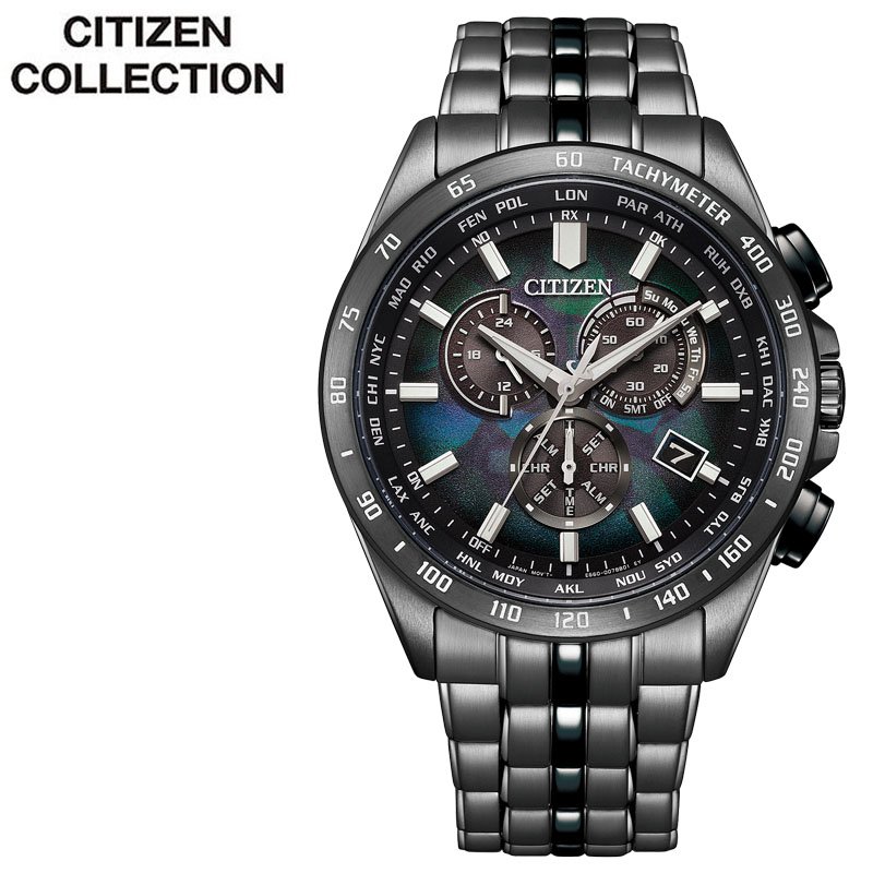 LAYERS of TIME ときの積層 シチズン エコドライブ 腕時計 CITIZEN 時計 CB5878-56E シチズンコレクション メンズ 腕時計 ブランド時計 100周年記念 構造色文字板 ソーラー 電波 電波ソーラー ソーラー電波 電波時計 男性 ビジネス 就職祝い お祝い カレンダー 曜日 ブランド